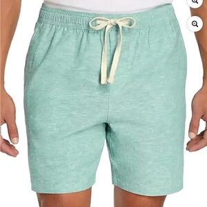 Men’s GAP LINEN PULL-ON Shorts Drawstring -NWT-Size Large- Front & Back Pockets